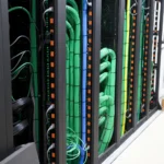 Production control room (PCR) with video and audio routing systems, QVC Japan