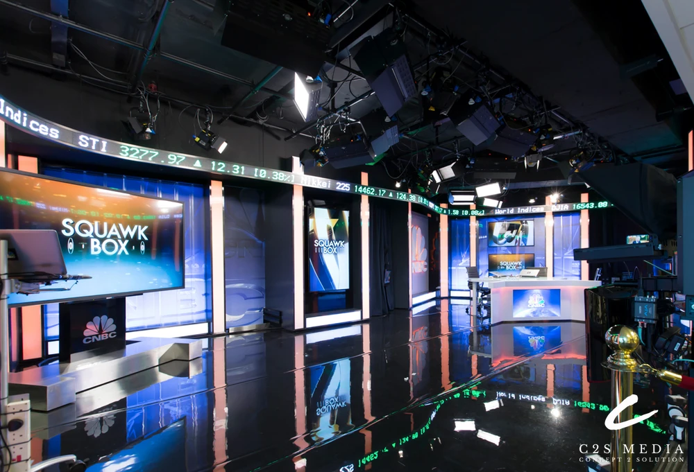 Studio control room and custom console