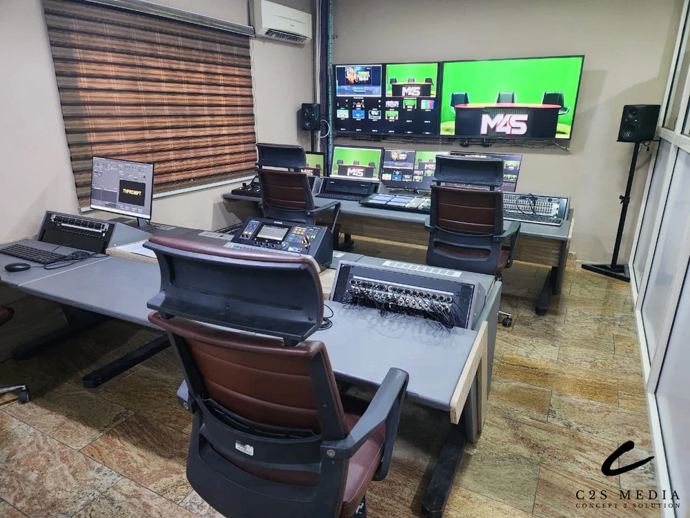 Streaming TV channel, Nigeria – C2S Media installation (6)