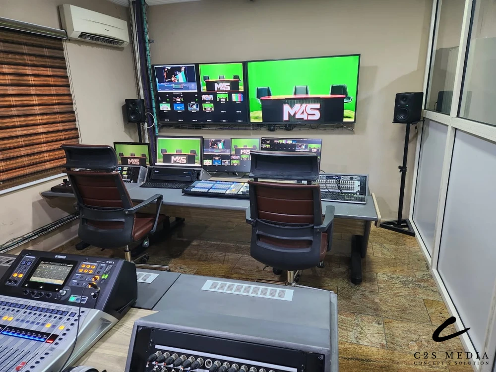 Production control room, Lagos