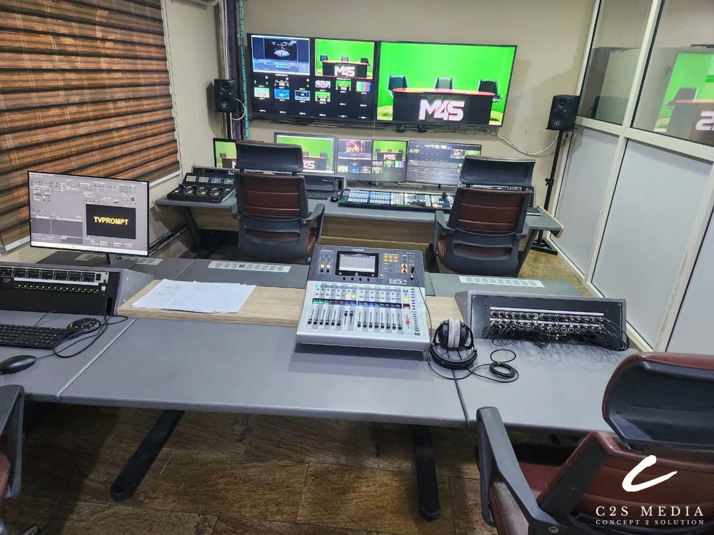 Streaming TV channel, Nigeria – C2S Media installation (3)