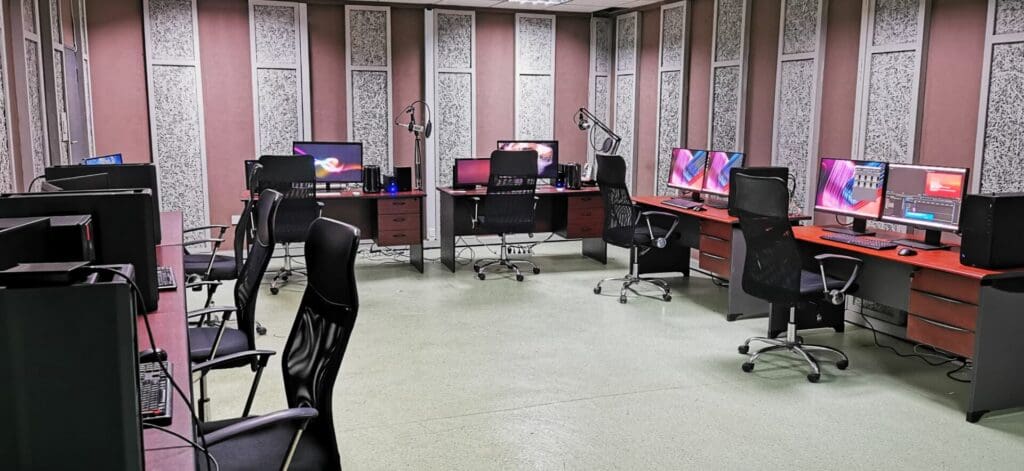 Technical area in Lusaka, Zambia – C2S Media